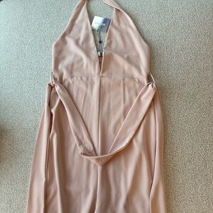 Missguided Blush Pink Maxi Dress